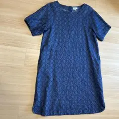 〈PART2 〉刺繍 ワンピース　半袖　13号サイズのサムネイル