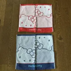 未使用品。サンリオ　ハローキティ　ハンドタオル2枚まとめ売り