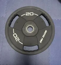 オリンピック プレート gymway 20kg バンパープレート 1枚② - メルカリ