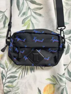 X-girl ロゴプリント ショルダーバッグ