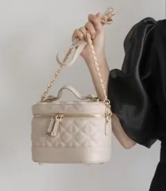 RANDA キルティング2WAYバニティバッグ