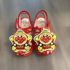 アンパンマン ベビーサンダル 赤 13cm