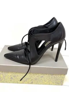 BALENCIAGA レースアップ パンプス ブラックのサムネイル