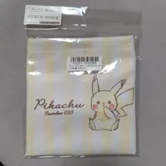 ポケモン　ランチ巾着　ピカチュウ