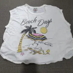 ROPE PICNIC スヌーピー ノースリーブ Tシャツ 38