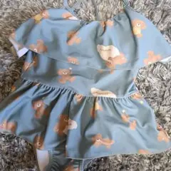 最終値下げ★フタフタ　クマ柄　水着
