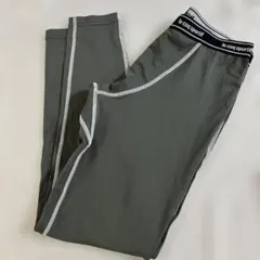 le coq sportif メンズ ☆超美品☆スポーツタイツ カーキ