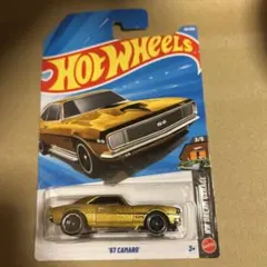 ホットウィール　67 カマロ　ゴールド