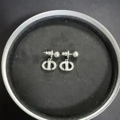 美品 正規品 DIOR CD Icon ピアス ペア両耳 メンズ シルバー925 - メルカリ