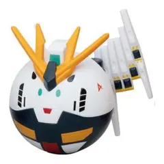 ならぶんです。　なりきりハロ　νガンダム　フィギュア　ガチャガチャ
