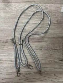 スマホショルダーストラップ シルバー