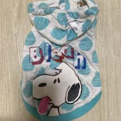 ペットパラダイス スヌーピー 水色ドット柄犬服 DSS
