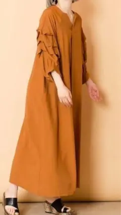 オズモーシス　タックスリーブワンピース