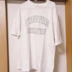 Samansa Mos2 blue ロゴプリントTシャツ ホワイトのサムネイル