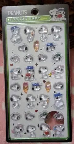 PEANUTS スヌーピー ボンボンドロップシール★立体シール