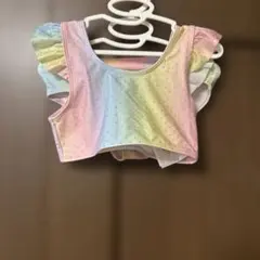 女の子用セパレート水着 100cm グラデーション