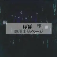 ぽぽ様　専用出品