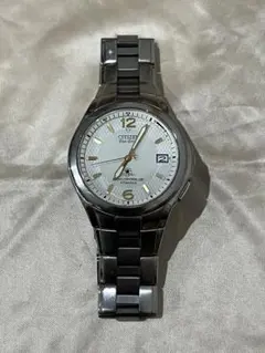 シチズン アテッサ エコ・ドライブ E760-K17691 チタン - メルカリ