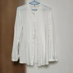 UNIQLO ホワイト 長袖シャツ M