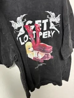 希少 2004年製 グロリアエステファン ツアーTシャツ TABOOタグ墨黒古着 