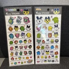 【新品未使用】たまごっち 4サイズステッカー2枚セット