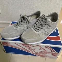 ニューバランス　New Balance 420 グレー スニーカー　24.5㎝
