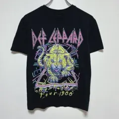 デフ・レパード　ヒステリア・ツアー 1988 バンドTシャツ　レディースサイズ