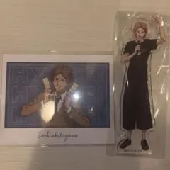 テニプリ　芥川慈郎　缶バッジセット 新テニスの王子様テニプリ芥川慈郎ホログラム缶バッジBest team