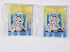 にじさんじ　栞葉るり　極楽湯　アクリルキーホルダー 2個セット