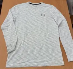 Under Armour Threadborne L グレー ロングTシャツ