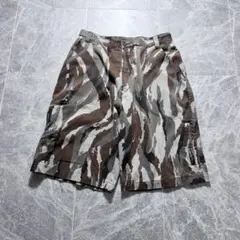 00s【Archive】camo/buggy cargo jorts/y2k迷彩 - メルカリ