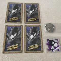 僕のヒーローアカデミア ヒロアカ 原画展 箔押しクリアカード 常闇踏陰