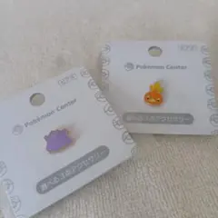 ポケモンセンター ピアス メタモン アチャモ 2点セット