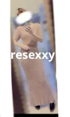 resexxyニットロングワンピース美品