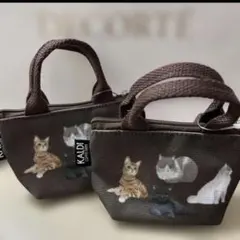 カルディ ネコミニバッグ2個セット チョコレート入り