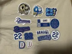 【大野雄大 22】ドラゴンズシークレット選手別フレークシール 2026