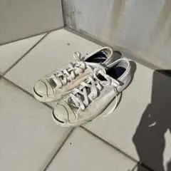 Converse Jack Purcell レザー ホワイト メンズ 25.5