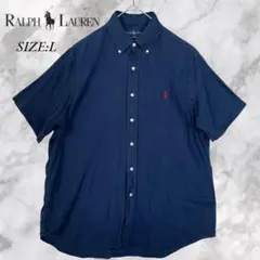 RALPH RAUREN ラルフローレン 半袖 リネンシャツ L