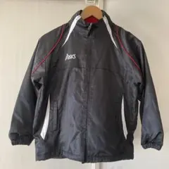 アシックス　ウィンドブレーカー　130cm ブラック