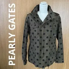 【PEARLY GATES 】ドット柄パーカー収納ジャケット