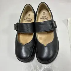 Finn Comfort ブラック メリージェーンシューズ23.5cmのサムネイル