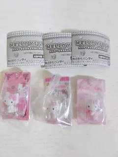 ハローキティパッケージミニチュアコレクション ガチャ 3点セット