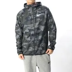 ナイキ　ウィンドブレーカー カモフラージュ　迷彩 ジャケット DRYFIT