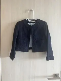 familiar ノーカラージャケット 120