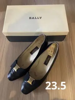 美品】BALLY ブラック PRALIA 55 レザーパンプス - メルカリ