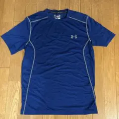 お値下げ【アンダーアーマー】ヒートギアTシャツ　ブルー　Mサイズ