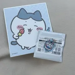 ちいかわもぐもぐ本舗 川越店限定 トレーディングミニ色紙 ハチワレ