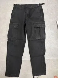 UNDEFEATED カーゴパンツ ブラック Mサイズのサムネイル