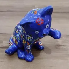 青いカバ ルーヴル美術館 古代エジプト 置物 陶器 フランス 可愛い