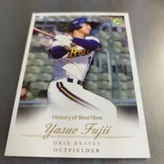 EPOCH 藤井康雄 オリックス・ブレーブス トレーディングカード